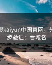 别急着搜kaiyun中国官网，先做这一步验证：看域名